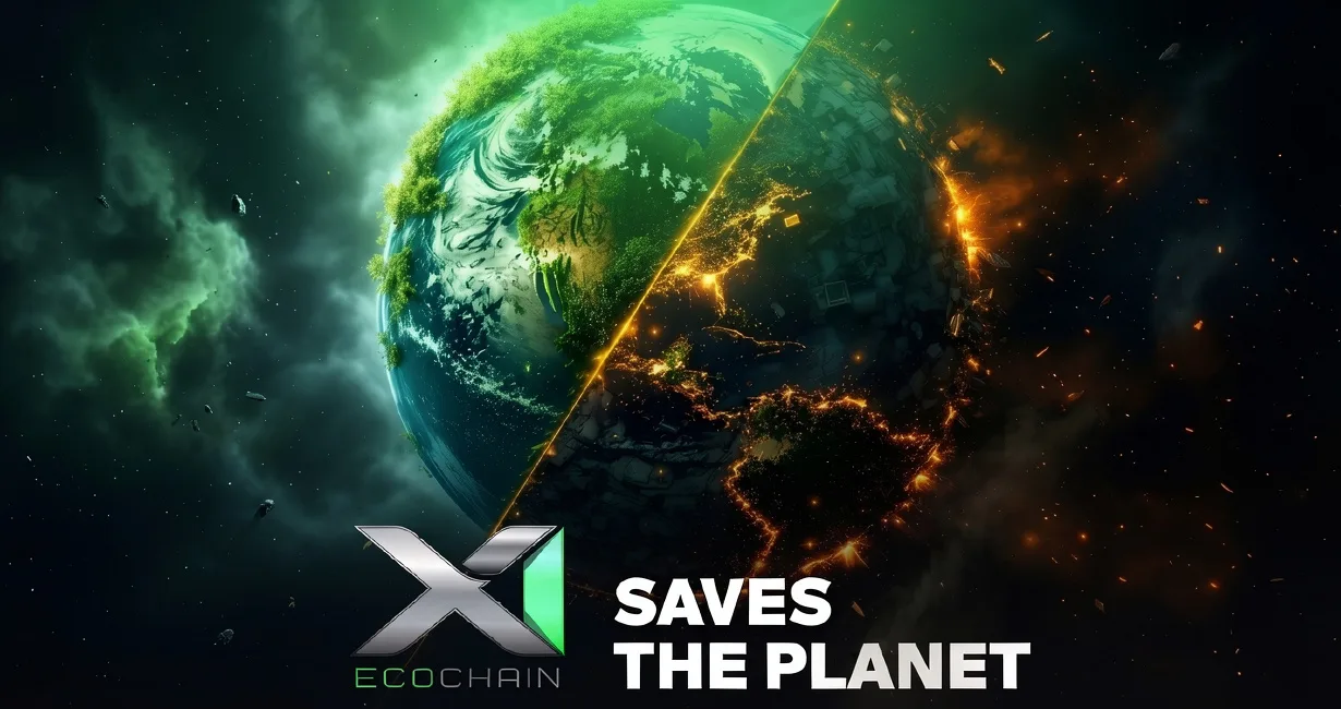 How X1 EcoChain is saving the planet from digital overheating